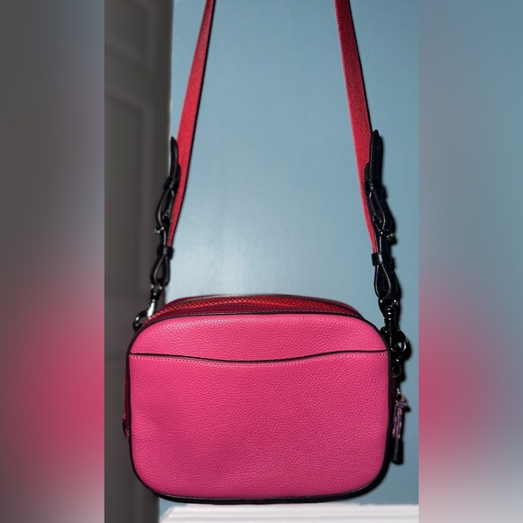 Coach Camera Bag with Coach Print/ Colorblock - Picture 8 of 11